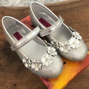 Like New Rachel’s Shoes Glitter Ballet Flat